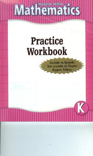 Houghton Mifflin Mathematics: Practice Workbook, Level K
