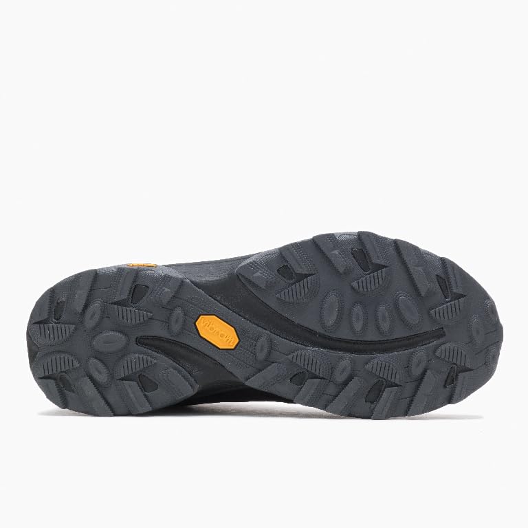 Image of Merrell Moab Speed Mid, Women's Sneaker, Black Asphalt, 7.5