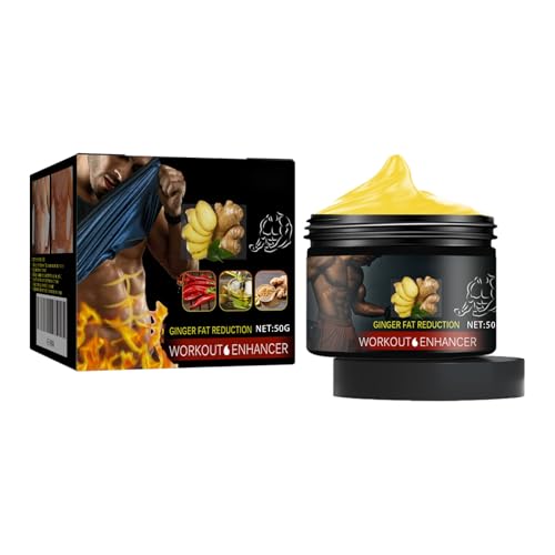 KOAHDE Crema para Abdominales,Crema Reafirmante para Los Músculos,50G,Crema de Masaje y Cuidado para Nutrir y Hidratar la Piel del Cuerpo Abdominal