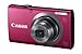 Canon PowerShot A2300 16.0 MP Digital Camera with 5x Digital Image Stabilized Zoom 28mm Wide-Angle Lens with 720p HD Video Recording (Red)