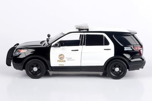 Modelo Carro Policía LAPD 2015 Escala 1:24 Metal miniatura 3