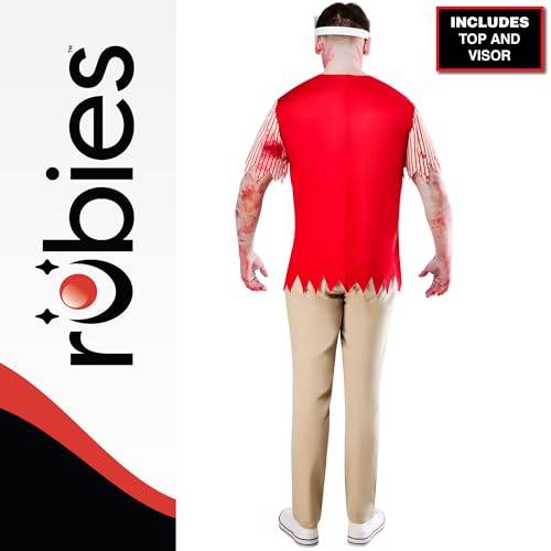 Rubies Official Adult Zombie Burger Worker, Size XLarge Halloween, Multicoloured, XLarge Chest 47"-119cm - Image 2