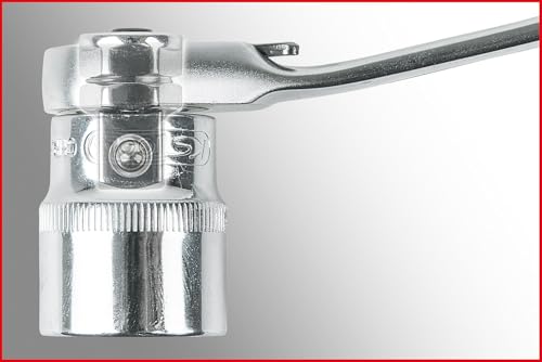 Clé mixte à cliquet réversible KS TOOLS pour desserrer les écrous difficiles d'accès - 6