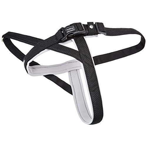 Nobby NORWEGER Geschirr "Mesh Preno" grau,L(L: 60-76 cm + 46 cm; B: 25/35 mm)