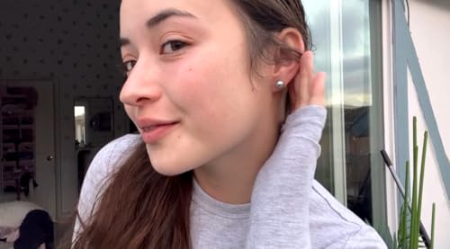 7 Pairs Pearl Earrings 925 Sterling Silver Pearl Stud Earrings Studs For Christmas Women Gifts Hypoallergenic Week Earrings3