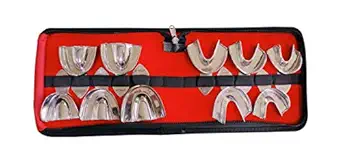 Trust & Care Dentulous Non-Perforated Impression Trays Set Of 10-Pcs