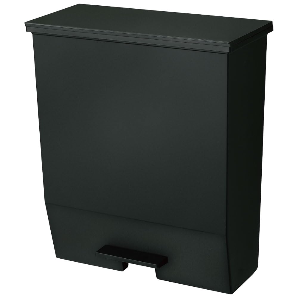 Amazon｜ペダルオープンワイド 45L ブラック ゴミ箱 おしゃれ