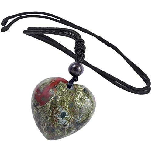 Edelstein Halskette Lapislazuli - Verstellbarer Segen Anhänger Für Damen & Herren