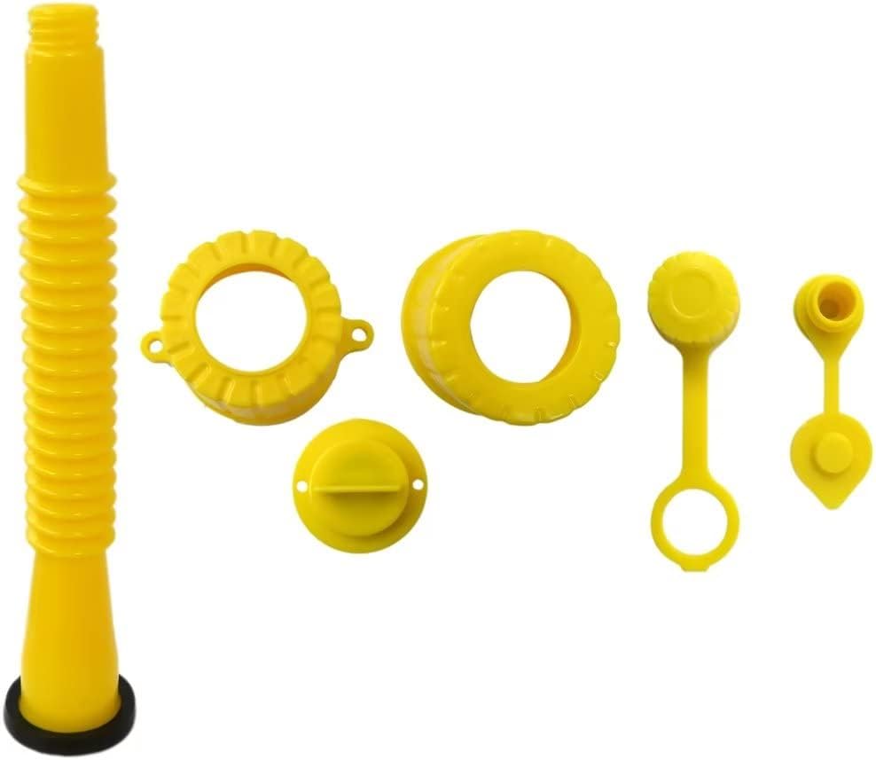 Gas Can Spout Nozzle Vent Kit Replacement Fits for Blitz/Midwest Gas Cans