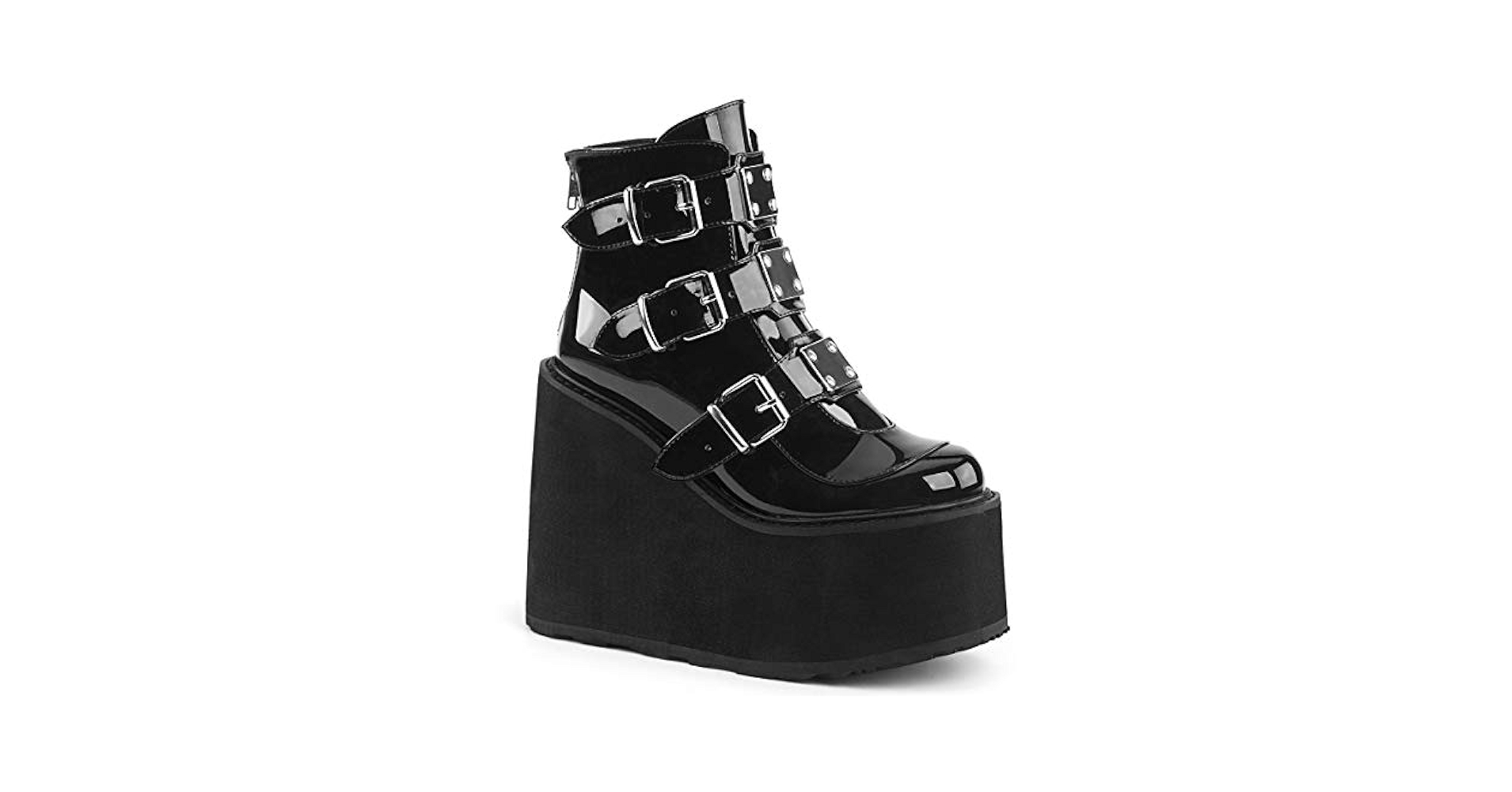 Amazon.com | Demonia SWING-105 Women's Ankle Boots, Black