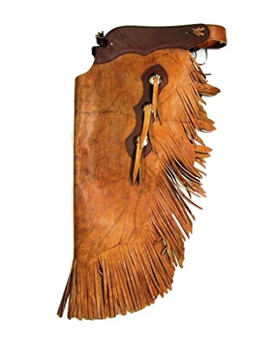 B Bar B Western Chaps Adult Basic Buckle Strap XL Brown 05-05-0049SY