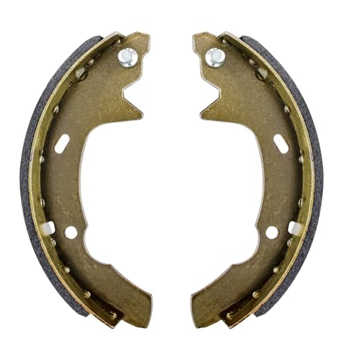 Image of Detroit Axle - 4pc Rear Brake Shoes for 91-93 Hyundai Sonata 93-07