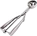 Cookie Scoop Set,JSDOIN Ice Cream Scoop Set, 3 PCS 18/8 Stainless Steel Ice Cream Scoop Trigger Include Large-Medium-Small Size, Melon Scoop (cookie scoop)