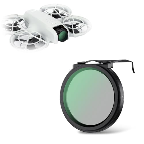 Filtre CPL pour drone DJI Neo id&eacute;al pour sublimer vos vid&eacute;os de vacances
