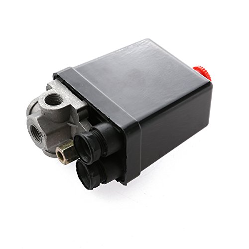 VORCOOL Air compresseur pression interrupteur contrôle Valve 240V AC 20 a 175 PSI 12 Bar 4 ports