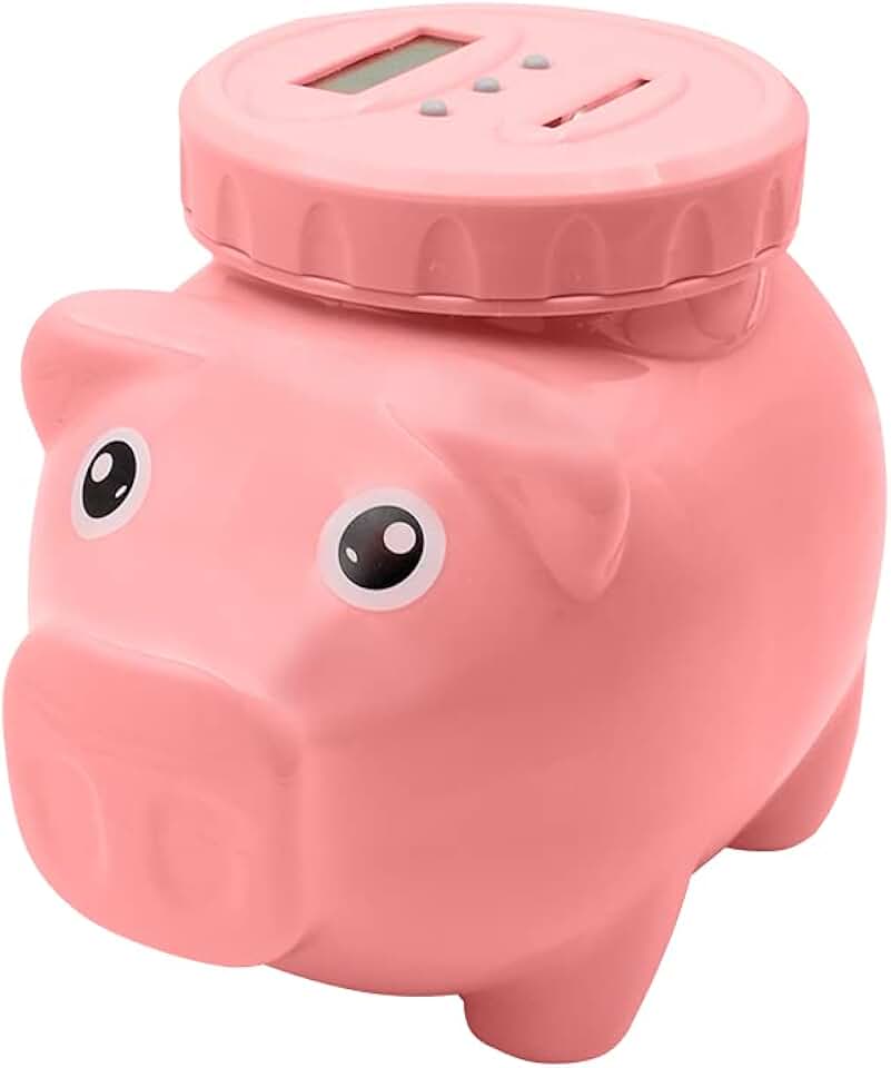 counting piggy bank for kids
