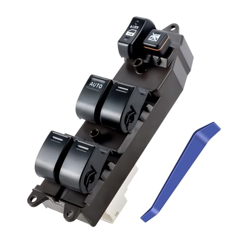 Master Power Window Switch Driver Side 14 Pins Compatible with 2002-2006 Toyota Camry, 2003-2008 Corolla/Matrix, 2004-2009 Sienna, 2005-2007 Tacoma, 2004-2006 Scion xA xB 84820AA070