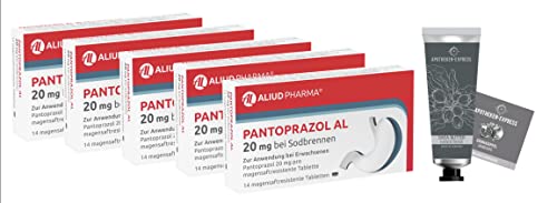 Pantoprazol Al 20 mg 5 x 14 Tabletten inklusive einer Handcreme ODER Handseife Cover