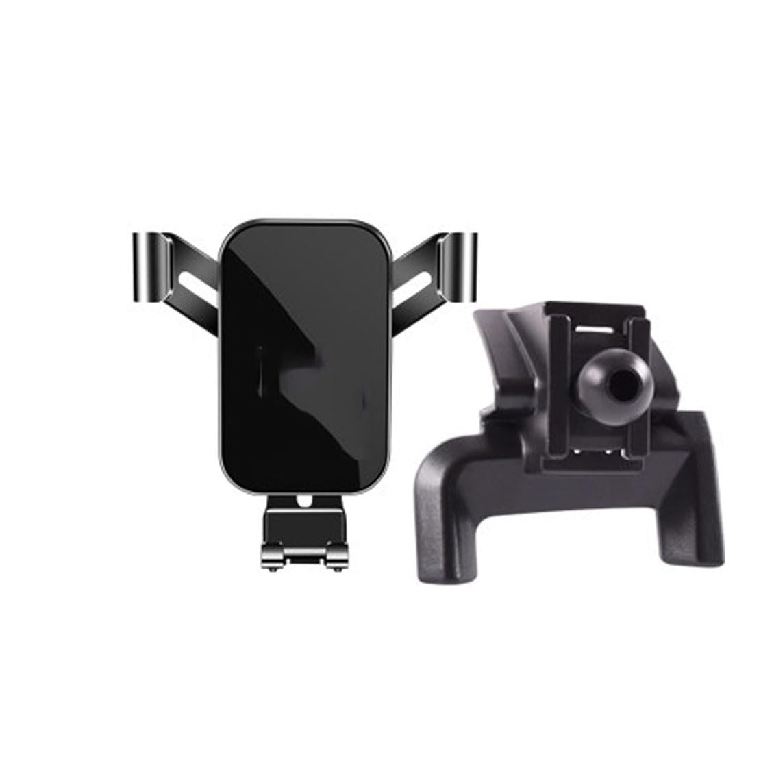 ZJGZNB Car phone holder,Compatible with Volvo S90 V90 2016–2024,Auto Parts,black