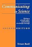 Communicating in Science: Writing a Scientific Paper and Speaking at Scientific Meetings (2nd Edition)