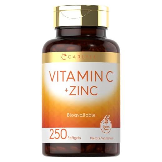 Carlyle Vitamin C + Zinc Softgels