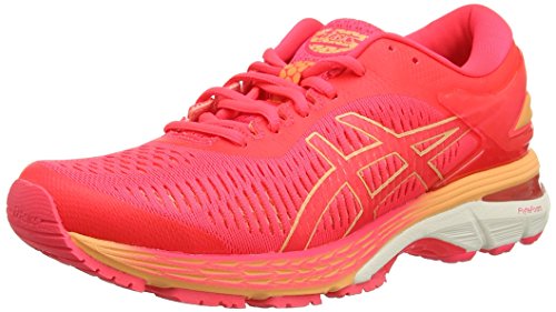 Asics Damen Gel-Kayano 25 Laufschuhe, Rosa (Diva Pink/Mojave), 36 EU