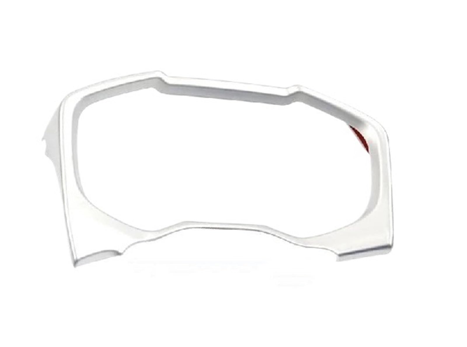 for Toyota for RAV4 XA50 Hybrid 2019 2020 2021 2022 2023 2024 Car Dashboard Display Decorative Frame Sticker OOPUHKSY(LHD Silver)