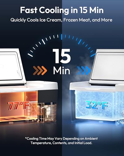 Portable Solar Camping Refrigerator