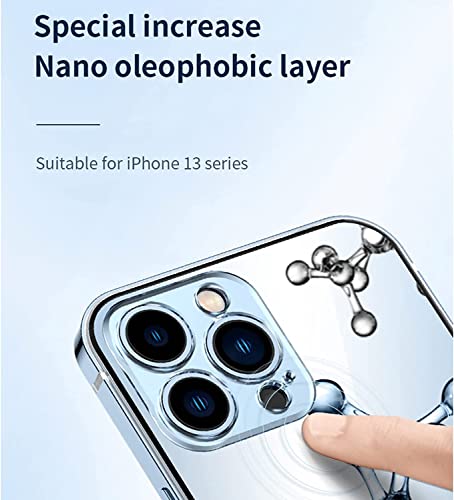 Funda iPhone 13 Pro Max transparente de acero premium antichoque 4