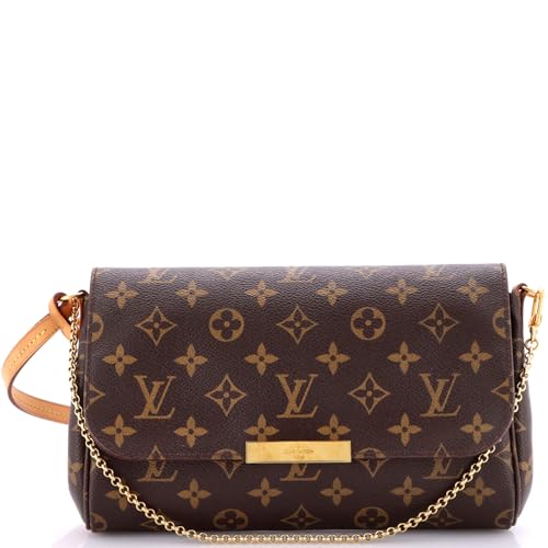 Louis Vuitton, Pre-Loved Favorite Handbag Monogram Canvas MM, Brown