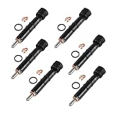 HzcTdYEP 6Pcs Rail Fuel Injectors 0432133864 Marine Marine M12 M14 for 300 5.9L 12V Engines Fuel Parts