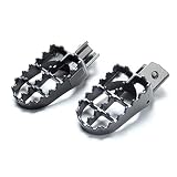 Motorcycle Dirt Bike Racing Foot Pegs Footrest Compatible with Yamaha YZ125 YZ250 BW80 DT50 PW50 PW8