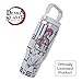 Demon Slayer Akaza Tumbler with Lid, 30 Oz Water Cup, Vacuum Insulated, Anime Water Bottle, Reusable Insulated Stainless Steel tumbler for Water, Iced Tea or Coffee