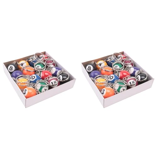 Juego de bolas de billar de 32 piezas tipo mini y multicolor 2