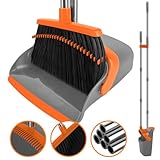 UDUK Broom and Dustpan Set, Large Broom with Dustpan Combo Set, 55