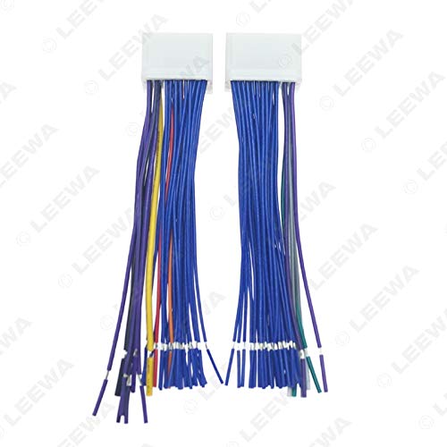 10X 35Pin+38Pin Full Pin Pluging Car Stereo Wire Harness Adapter Connector Plug Into Radio for KIA K2/K3/K4/For Elantra/Mistra