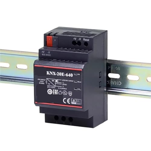 Alimentation 640 mA KNX-20E-640 bloc tension rail DIN tableau électrique