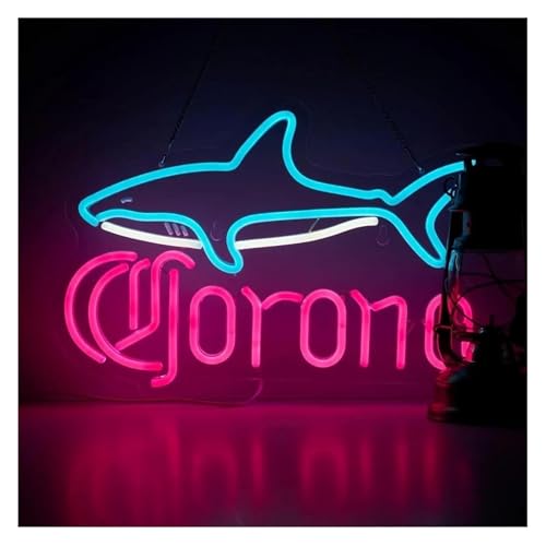 Néon LED baleine bleue intensité variable, cadeau idéal déco chambre