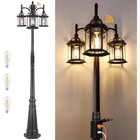Dusk Dawn Bronze Outdoor Lamp by PARTPHONER Cover