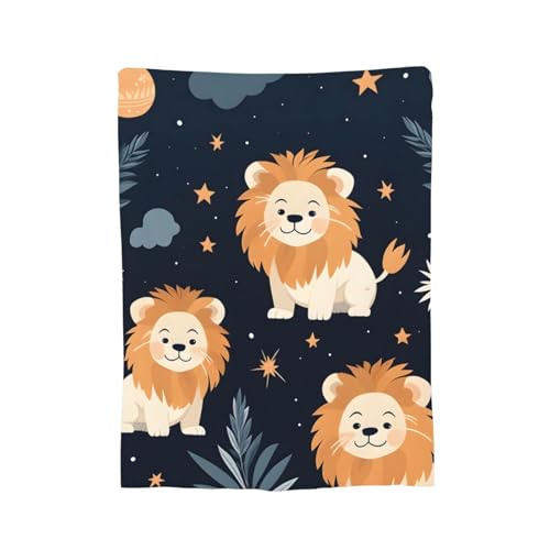 Jeté de canapé lion pour protéger le tissu du salon - 3