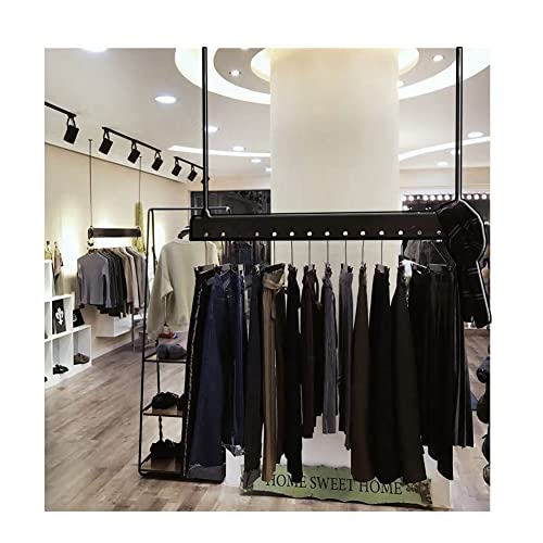 Tige de suspension pour support de rangement de placard et dressing moderne