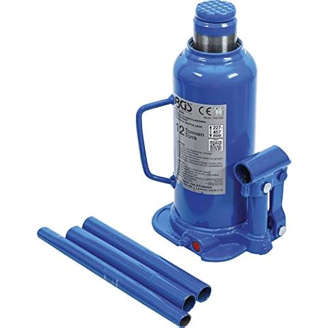 BGS 9886 | Hydraulischer Flaschen-Wagenheber | 12 t | Stempelwagenheber / Kompakt-Wagenheber Cover