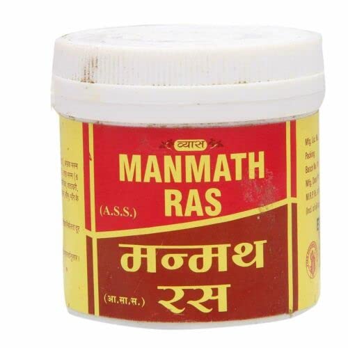 Manmath Ras Ayurvedic 100 Tablets Pack of 2