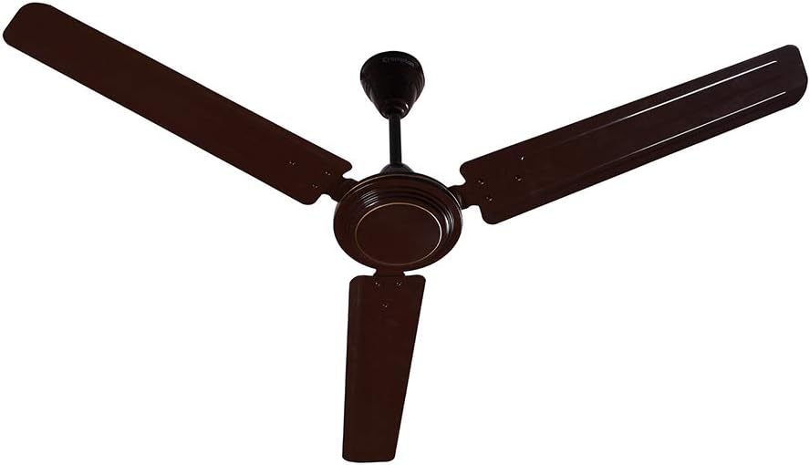 Hill Briz 1200 mm (48 inch) High Speed Ceiling Fan (Brown)