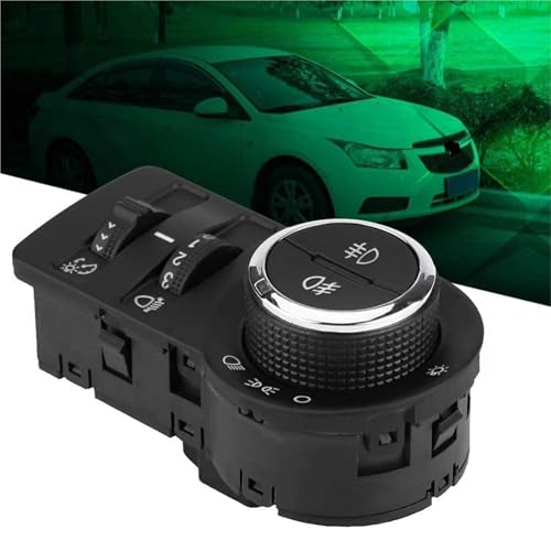 Interruptor de control de faros con regulación antiniebla y ajuste OEM 13301749 3