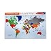 MELISSA & DOUG Countries Of The World Write A Mat, 1 EA