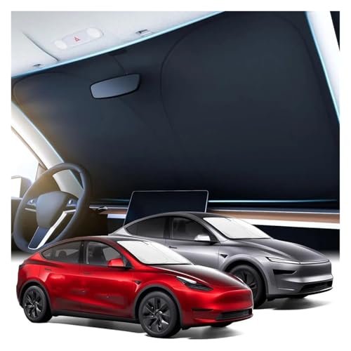 Parasol Tesla Model Y 3 Juniper Highland protector parabrisas térmico plegable 2