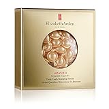 Elizabeth Arden - Advanced Ceramides-Kapseln, mit Tsubaki-Öl, dreifacher Anti-Falten-Effekt, verjüngt, repariert, spendet Feuchtigkeit und glättet Falten, Einzeldosis - 45 Kapseln