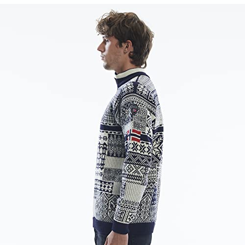 Dale of Norway History Unisex Sweater - Men’s Sweaters - Women’s Sweaters - 100% Lightweight Wool Sweaters - Men’s Pullovers4