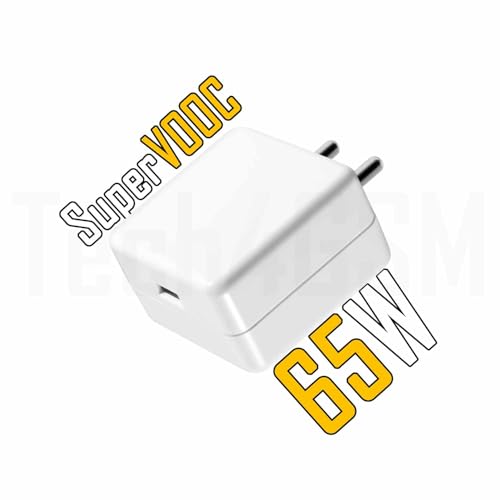 Image of AuviPal Original 65W Fast Charger Compatible With Realme Narzo 20 Pro /30 /30 Pro (Only Adapter),White